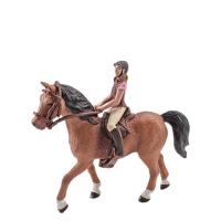 Caballero marrón Figuras de personas en el trabajo Modelo de juguete Carrera Figuras de juguetes para niños Niñas Niños