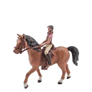 Brown Horseman Figure People At Work Model Toy Career Figures Toys For Boys