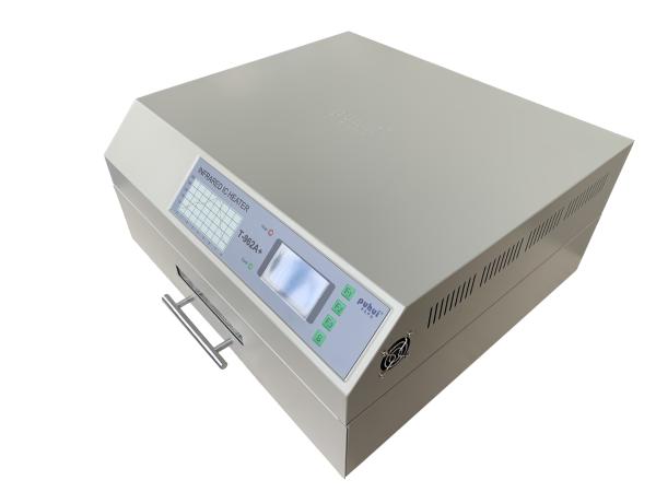T962A Plus SMT Reflow Oven 450*370mm 2300w Infrared IC Heater PCB Soldering T962A+