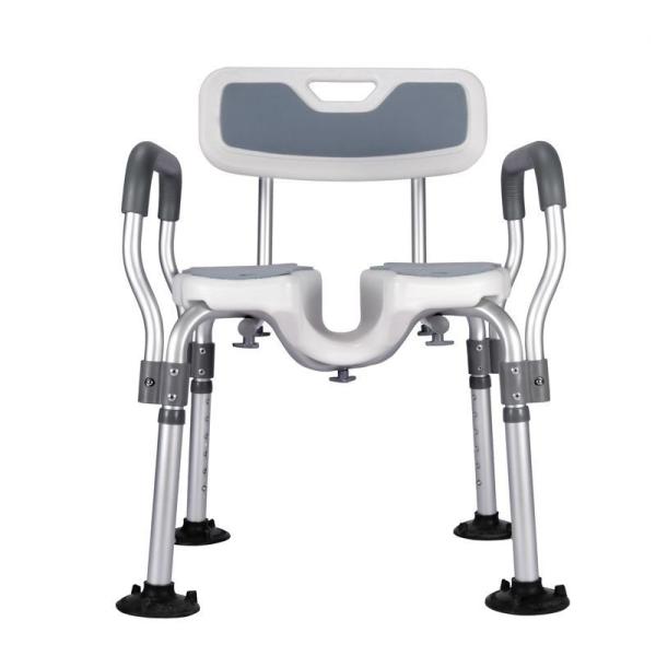 YFH-XZY006 Chaise de salle de bain antidérapante pour personnes âgées handicapées Chaise de douche en aluminium