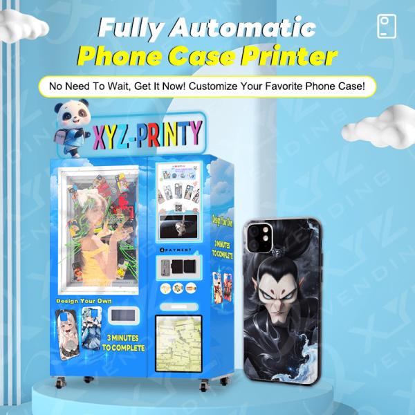 Self Service Diy Phone Case Machine Customized Photo Phone Case Printer Vending Machine