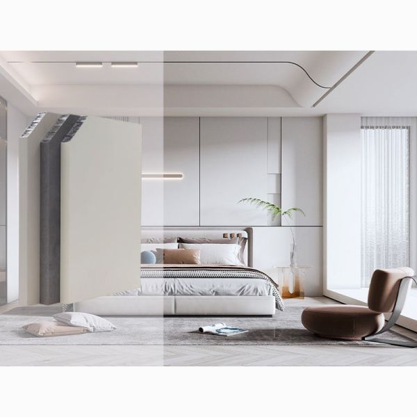 6mm - 18mm Lightweight Aluminum Honeycomb Panels 4x8 Soundproof Wardrobe Panel