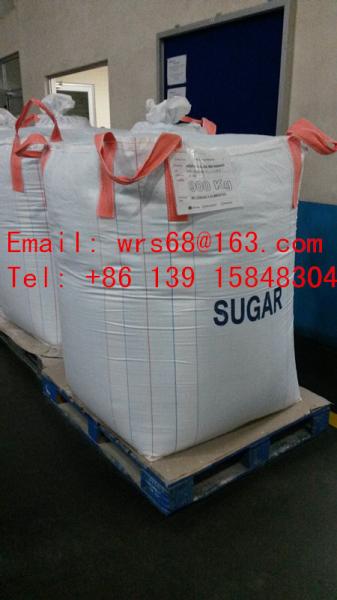 Industry one Ton Bulk Bags / FIBC Bags woven polypropylene bags with PE liner food grade AIB certificate