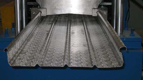 Metal Galvanized Aluminum Roof Panel Roll Forming Machine With Seam Boltless