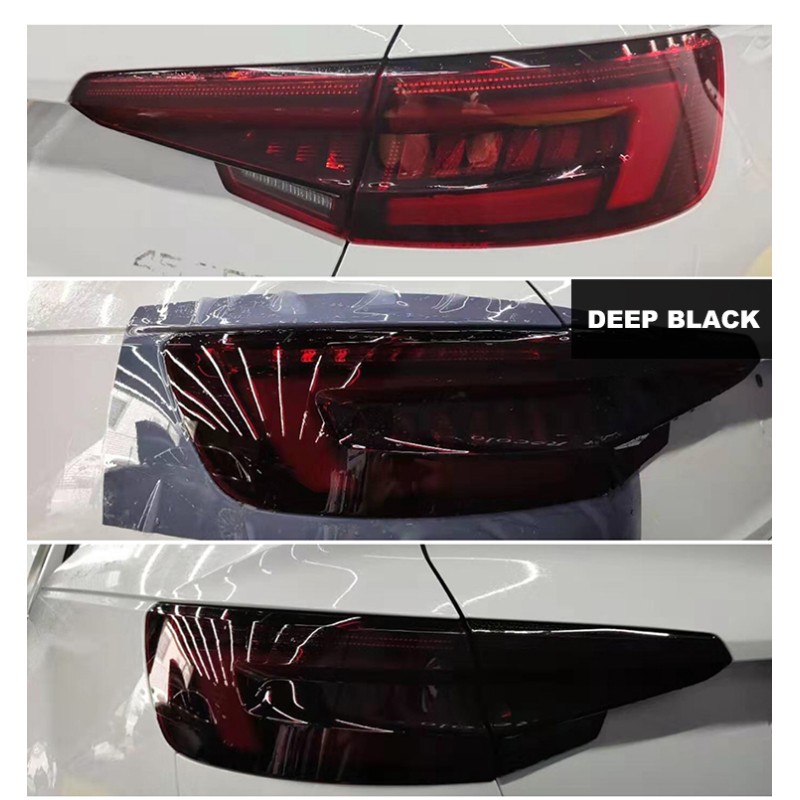 Hot Selling Car Lamp Headlight Tint Film Air Bubble Free TPU Car Headlight Lamp Film