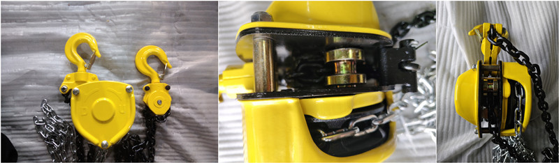 Durable Industrial Lifting Chain Hoist High Load Capacity Hand Chain Hoists K75 Type