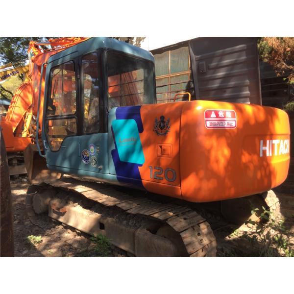 11T weight Used Crawler Excavator Hitachi EX120 A-4BG1T engine with Original Paint