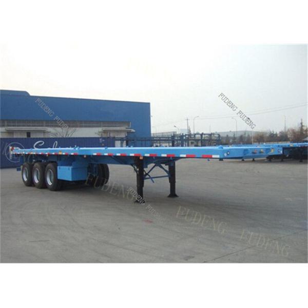 3 axle flatbed truck trailer for sale 40ft or 20ft container delivery trailer