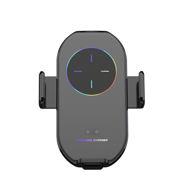 логотип OEM пластиковый покрывать ABS заряжателя держателя телефона автомобиля 10W беспроводной