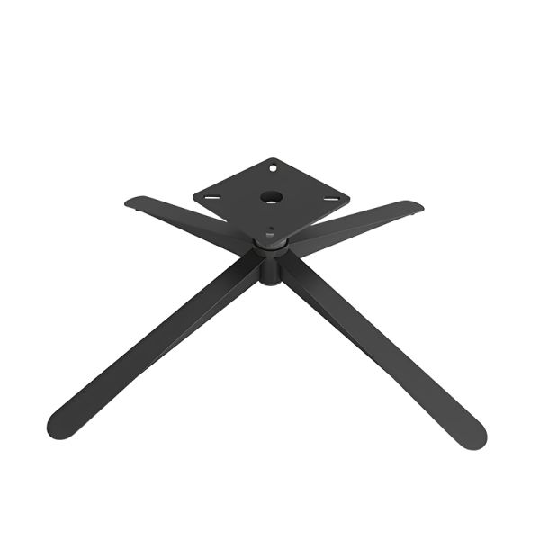 Thickened Cross Leg Sprayed Iron Base Bracket for Four-Legged Office & Sofa Chair Computer Chair Base Plate Fittings