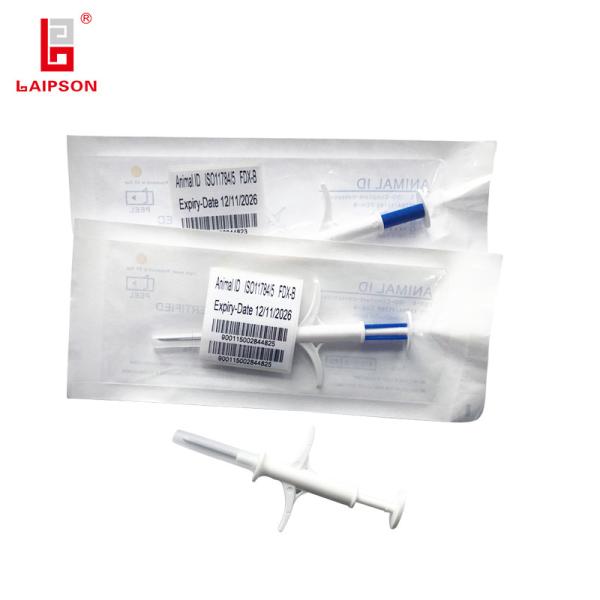 FDX-B RFID Injection Animal Microchip With Needle Implant Syringe Tag For Pet Dog Cat
