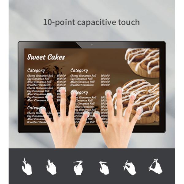 Чернота Синьяге РК3399 21,5 цифров экрана касания дюйма с системой андроида 7,1