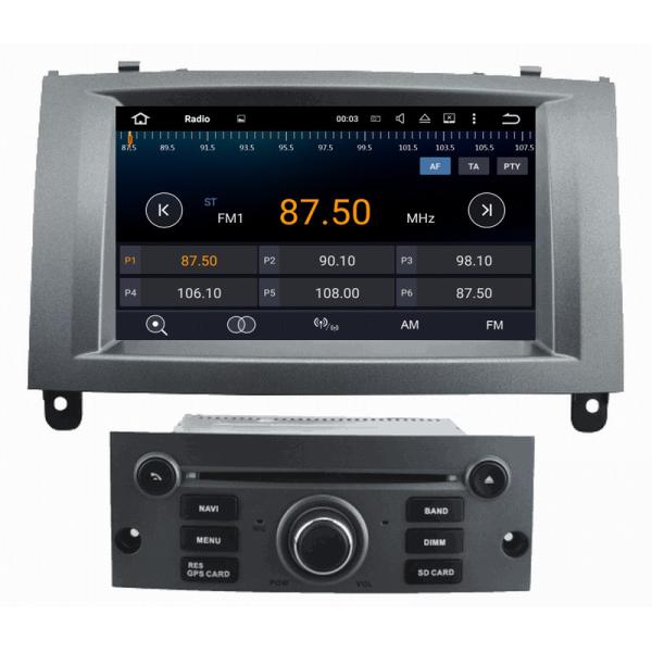Ouchuangbo car audio 7 inch digital screen Peugeot 407 with gps navigation dual zone digital television (Optional)