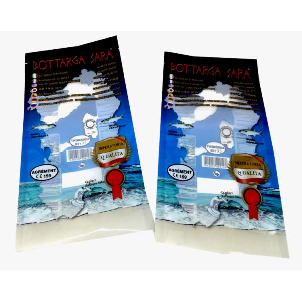 Frozen Food Grade Nylon Packaging Vacuum Bags 3 Sides Seal