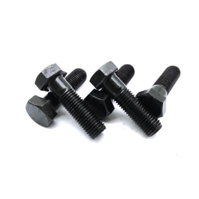 Encantar o parafuso parcial preto principal M6 M48 da linha da classe 10,9 de grande resistência dos parafusos ISO4014 GB5782