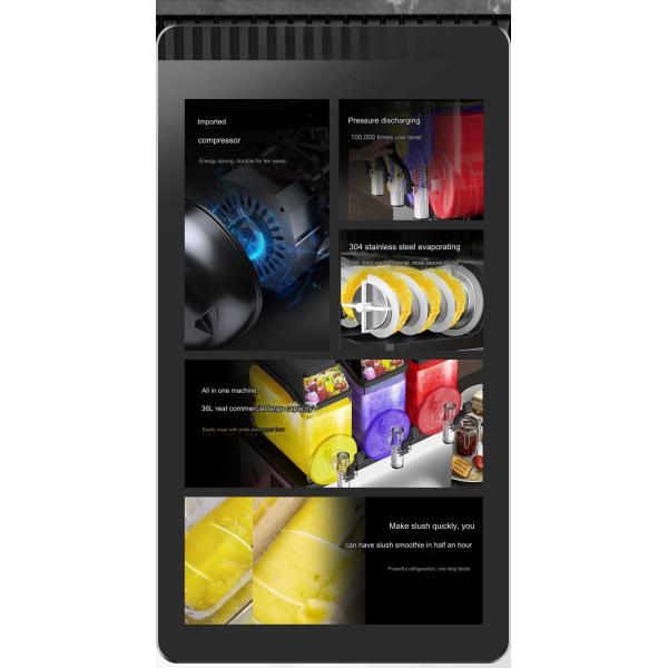 POM Material Slush Machine -10- 5°C PC Explosion-proof for Refrigeration Range Sale