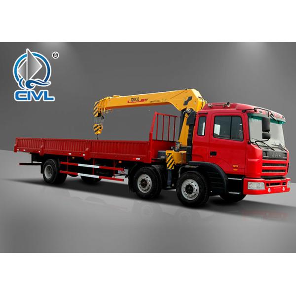 Total Lifting 12T Capacity Truck Mounted Crane Straight Boom crane with