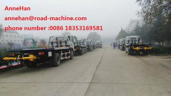 SINOTRUK Towing Lifting 4T 4 x 2 Rollback Wrecker Tow Truck 95 HP Engine LHD OR RHD EUROII/III