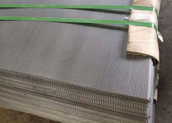 Aço inoxidável escalonado Perfurado Sheet Metal 0.81mm Espessura Fit Agricultural
