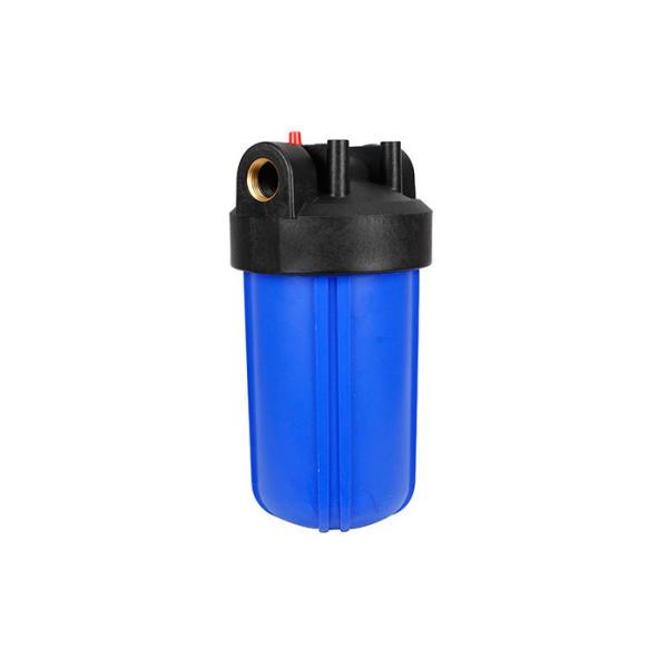 10'' big blue whole house plastic water filter housings with  1'' inlet/outlet port
