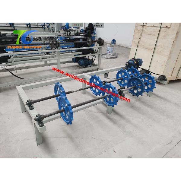 Одиночная сетка диаманта машины 100mm загородки звена цепи провода 30M делая машину