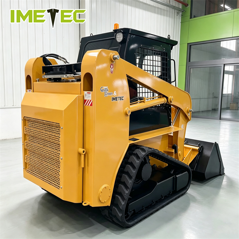 Multifunctional Skid Steer Loader Flexible Steering For Farming Construction 850kg