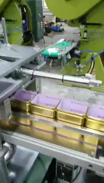 A fantasia automática de Máquina de fazer caixas de lata For 290mm pode 50Can/cronometrar