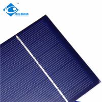 0.5W Mini Solar Panels High Efficiency policristalino para a fonte de alimentação pequena