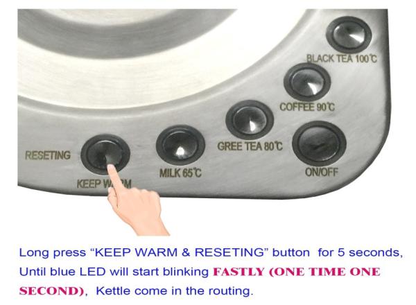 WiFi Smart Kettle 1.8L 2200W British STRIX Thermostat Stainless Steel CE CB Approval