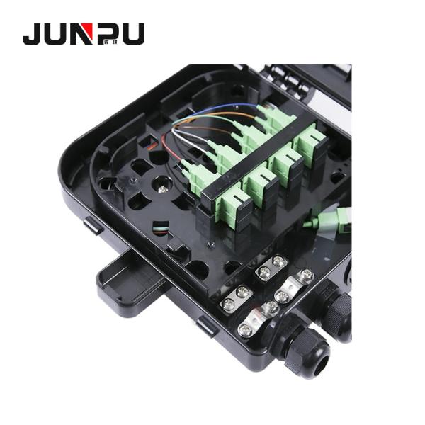 black Optical Fiber Distribution Frame full equipped SC adapter and pigtails