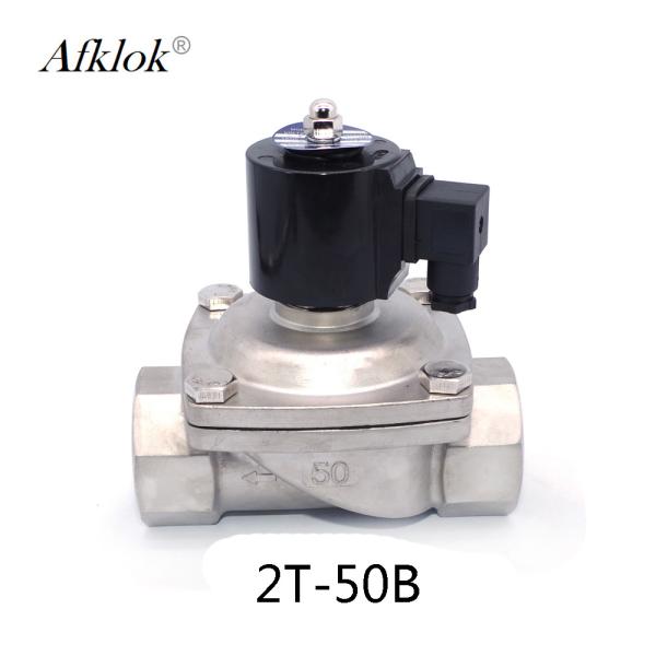 2 de aço inoxidável avançam normalmente a válvula de solenoide 220V do gás do hélio de Clsoed