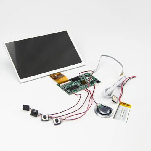5/ 7 /10 inch ips screen usb video palyer module custom lcd video module and display video module