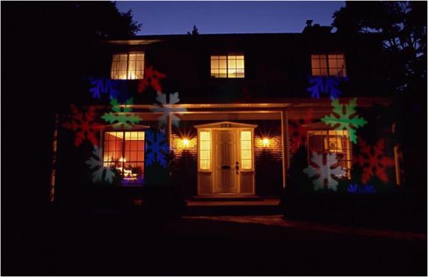 Newest laser light !Red and Green Moving Christmas Garden Laser, Garden Decorative Laser Light