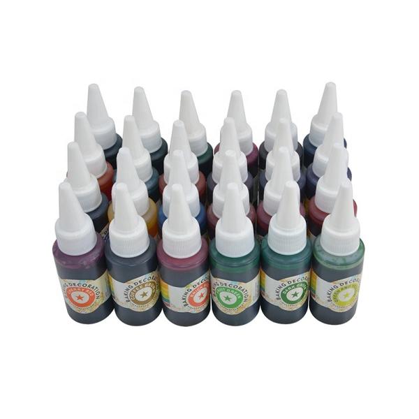 High Concentration Black Gel Food Coloring 1.06 Oz 30g Tubes For Rainbow Cake