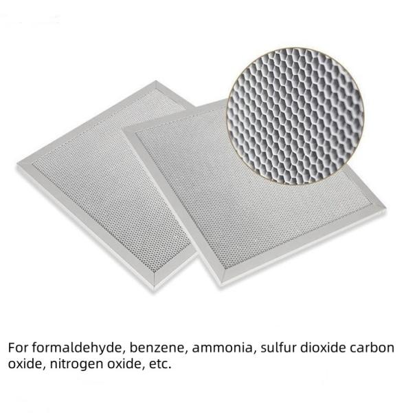 Aluminum Honeycomb UV Light Oxygen Antibacterial Air Filter for PM2.5 TVOC Formaldehyde Benzene Removal