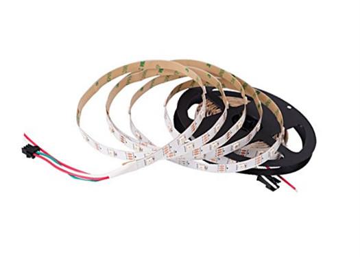 5m Cuttable LED Strips Magic Color 16.4ft 150 WS2812B White FPCB Non Waterproof