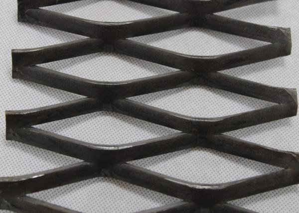 Galvanized Expanded Diamond Metal Sheet 2.0mm-6.0mm Thickness