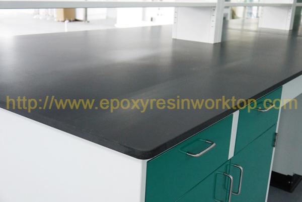 Glare surface epoxy resin school chemical lab Island bench solid anti high temperature