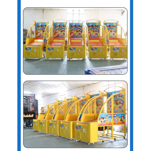 Custom Street Basketball Shooting Machine Arcade For Amusement Centers