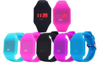 Children's Silicone watch kids gift bracelet fruit macaron electronic custom OEM logo sign cartoon watch