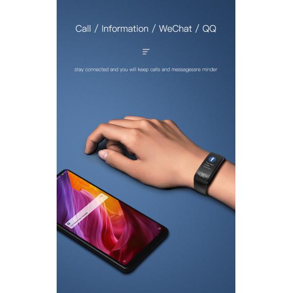 Мужчины Девушки 1,14-дюймовый сенсорный экран Спортивные часы Аккумулятор IP67 Водонепроницаемый