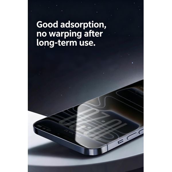 Silk-screened high-definition tempered glass screen protector