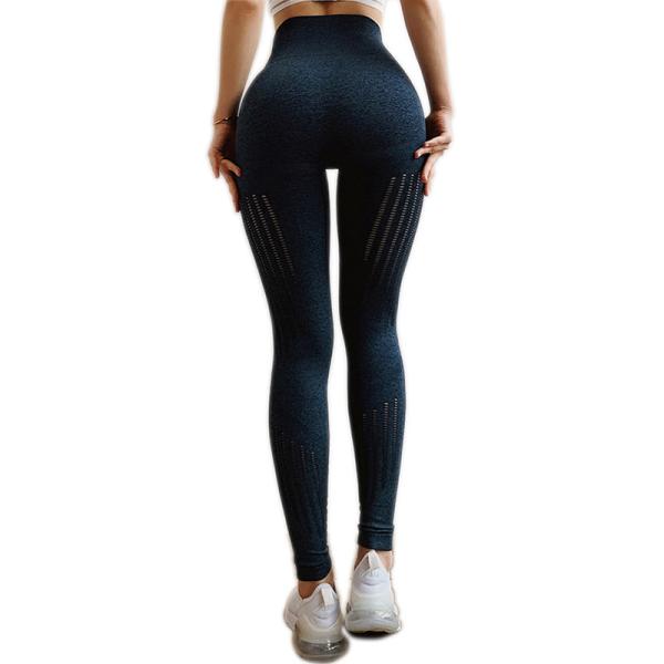 High Waisted Seamless Workout Leggings , Push Up Running Women Gym Fitness Leggings