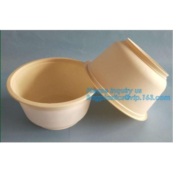 Disposable Bagasse Pulp Biodegradable Ice Cream Corn Starch Bowl Packaging For Food,Biodegradable corn starch bowl for s