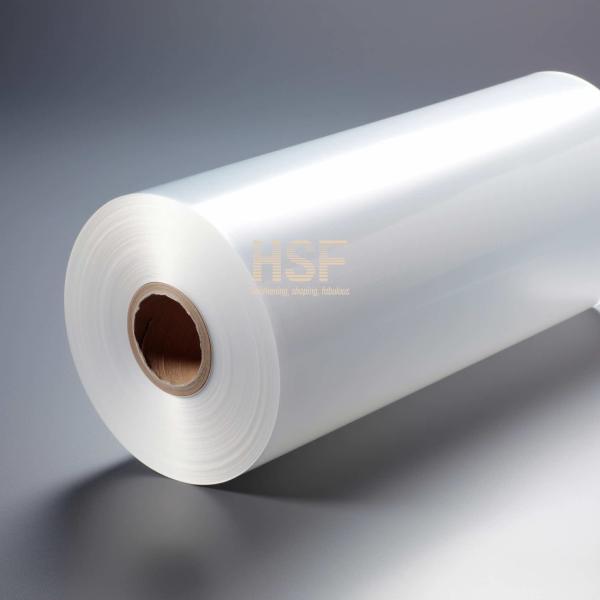 Rohs Translucent White PE Silicone Release Film Silicone UV Cured