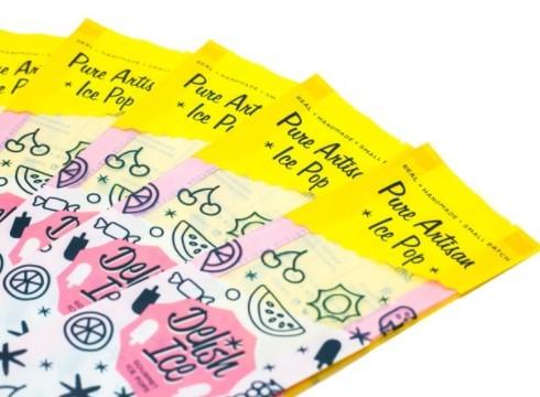Food grade popsicle wrapper packaging bag Cheap custom printed cheap plastic opp bags
