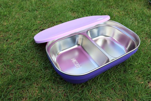 Premium Stainless Steel & Silicone Lunch Set For Kids And Families – 4-in-1 Combo With Bento Box, Bottle, Snack Cup, And Animal Cutlery Wholesale