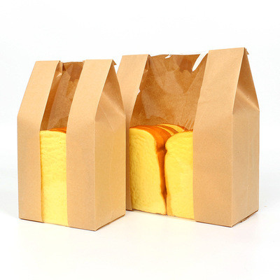 French Caterpillar Bread Takeaway Paper Bags 50-320mm Height