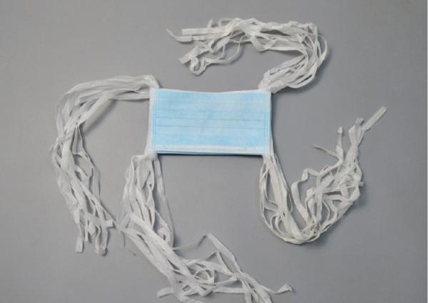PP Non - Woven  Disposable Face Mask / Hospitals Blue Surgical Mask