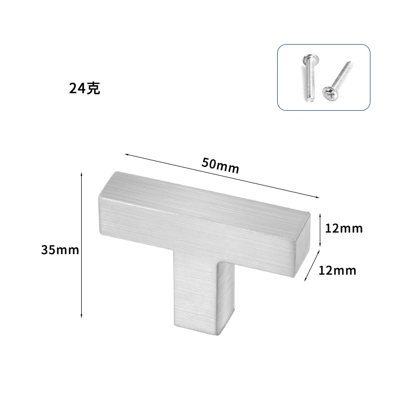 Morden Bronze Style Handles Long Stainless Steel Pull Handle Knob for Bedroom Living Room Entry Closet Drawer Dresser Cabinet